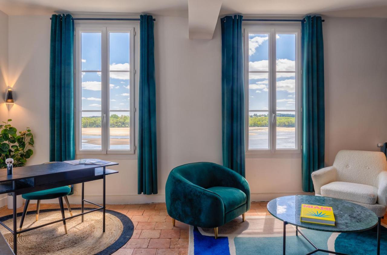 Casa Mila & Spa - Maison D'Hotes Raffinee Vue Loire, Spa & Piscine Saint-Mathurin  المظهر الخارجي الصورة